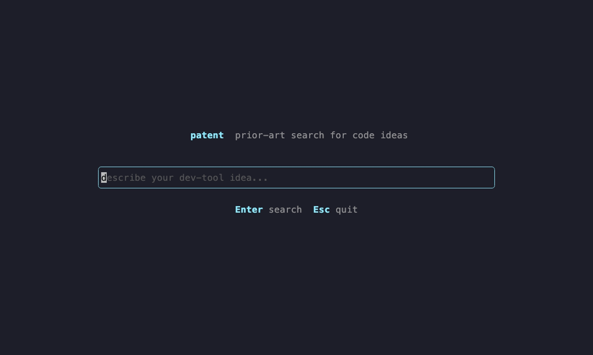 patent demo