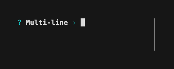 Multi-line